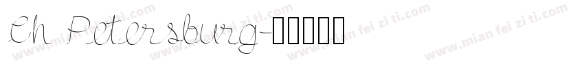 Ch Petersburg字体转换